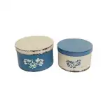 Gift-Flower Paper Box Set/2 Bn 100-2121 - D20*H12cm5999054141805, wholesale Supreva