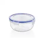 Storage Box Round Patent Lock 2300ml BG-517 (24/#)8697853095172, wholesale Supreva