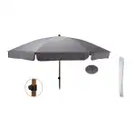 Parasol Ogrodowy 220cm Ciemnoszary X11000350 8719987818240, hurtownia Supreva