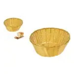 Kenyérkosár Fonott Műanyag 24*H10cm CY5657040