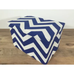 Textile Box Mobile, Zigzag Blue 55-LM-170 - 34*23*H22cm5999054121791, wholesale Supreva