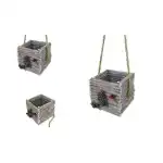 Свещник Куб 210-M-153 - 13*13*H12cm5999054138324, Супрева на едро