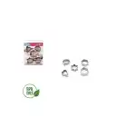 Dispozitiv de tăiat biscuiți Metal 5 buc L-00156 8693395001565, en-gros Supreva