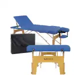 Massage couch Zenet ZET-1047 size L dark blue