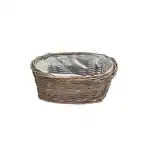 Cane Kaspó Oval Brown 90-22-117 - 18*12*H7cm5999054142437, wholesale Supreva