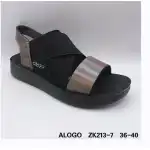 Sandały Damskie 36-40, Brązowe, Alogo, Hurtownia, ZK2137