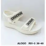 Sandały Damskie 36-40, Beżowe, Alogo, Hurtownia, R513