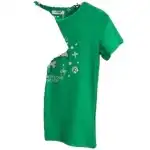Tricou dama, S-M/L-XL, verde, umbrela, "EVERY SECOND FOREVER", angro, WP0211