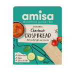 Crispbread with chestnut flour gluten-free eco 100g Amisa, wholesale