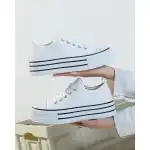 Tenisi sport de damă, model nou la modă 36-41, ALB NEXT STEP, en-gros Supreva