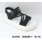 Sandale fetita, 25-30, negru, Alogo, Engros, ZK893B1