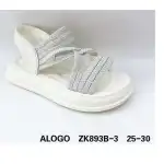 Sandale fetita, 25-30, gri, Alogo, Engros, ZK893B3