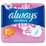 Дамски превръзки Always Ultra Sensitive Normal Plus 10Db (e) 4015400213857, на едро