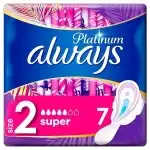 Дамски превръзки Always Platinum Super 7Db (e) 8001090444950, на едро