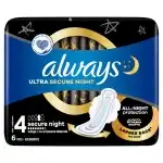 Дамска превръзка Always Ultra Night 6 бр (e) 8001841733050, на едро