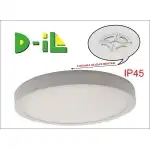 15039-LED ПАНЕЛ 18W /WHITE CIRCLE/ С КЛЮЧ - IP45