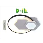 LED ПЛАФОН 80W / BROKEN HEXAGON/ - С ДИСТАНЦИОННО - 13065