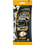BIC ACTION borotva 3 pengés 4 db-os készlet, nagykereskedelem