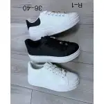 Women's sneakers, 36-41, replacement, black, laces, accessories, wholesale, R-1