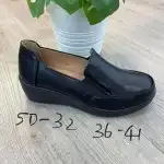 Női cipő, női, magas talpú, 36-40, fekete, bebújós, Comer, nagyker, SD-32