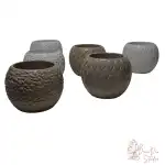 Vază decorativă din ceramică Balo - 7cm x 8 cm, engros