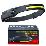Front flashlight, with 1 LED strip
