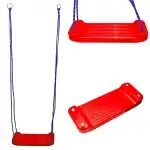 Simple swing, plastic, red - ROBENTOYS