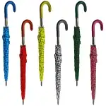 Umbrella with handle, Checkered