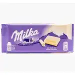 Ciocolata alba Milka 100g