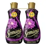 SEMANA Perfumes of Night Dreamy супер концентриран омекотител за пране, 2 x 1.65 л, на едро