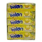 Mybalon Tattoo rágógumi banán ízű 18g, 20 darabos doboz, nagykereskedelem