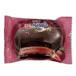 Strawberry flavored marshmallow burger cookies 40g, wholesale