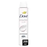Дезодорант спрей антиперспирант DOVE Powder Soft, 200 мл, на едро