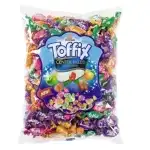 Toffix mixed fruit cream gummy candies, 1 Kg, wholesale