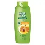 Wash&Go sampon rakoncátlan hajra mézkivonattal, 675 ml, nagykereskedelem