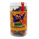 Twins jelly with mixed fruit flavor, eye-shaped, 38g, wholesale