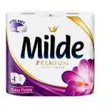 Prémium Relax lila toalettpapír, 3 rétegű, 4 tekercses, nagykereskedelem