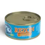 Conserva de ton marunțit in ulei de floarea soarelui Rezon 170g, engros
