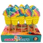 Jolly Joys ice cream-shaped lollipop, 35g, wholesale