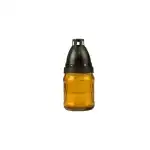 Candela din sticla cu capac, timp ardere 4-6 ore, 6x14 cm, LA 2K