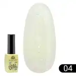 Bază pentru unghii Opal Rubber Base, Global Fashion 8 ml, 04