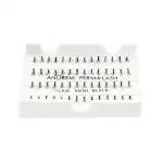 Tufted false eyelashes, Andrem, length 14 mm 18065, wholesale Supreva