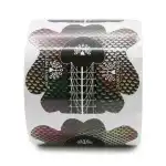 Paper nail construction templates, 300 pcs, snake print 19011, Supreva