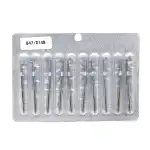 Bit diamant pentru cuticulă, ac, brâu albastru 847/014B