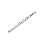 Bit diamant pentru cuticulă, ac, brâu albastru 847/014B