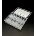 Set extensie, tipsuri reutilizabile, stilleto, 120 buc, Nr. 02
