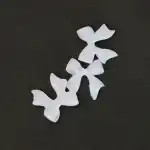 Figurine volumetrice 3D pentru manichiură, set (funde colorate+figuri)