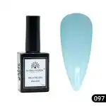 Oja semipermanentă Global Fashion, Gel polish Elite Glow 15 ml, 97