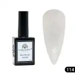 Oja semipermanentă Global Fashion, Gel polish Elite Glow 15 ml, 114