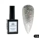 Oja semipermanentă Global Fashion, Gel polish Elite Glow 15 ml, 116